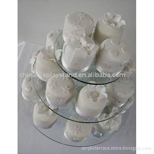 Acrylic cake holder
